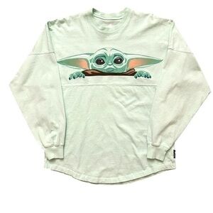Disney Star Wars the Mandalorian baby Yoda spirit jersey long sleeve XL